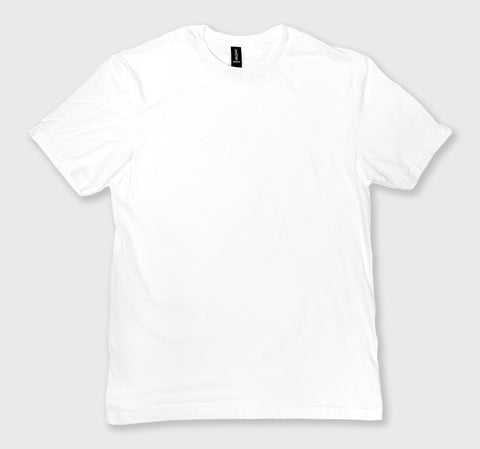White or Black Softstyle 100% Cotton Tee
