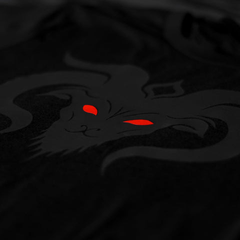 Noir et Noir Goat Black on Black Matte Print Details 1