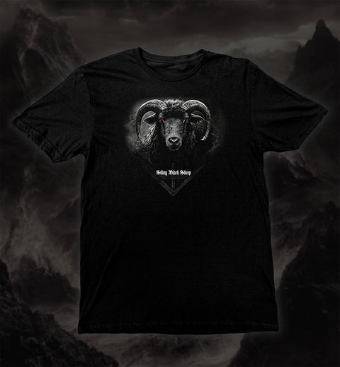 Shiny Black Sheep T-Shirt, Dark Rebellion