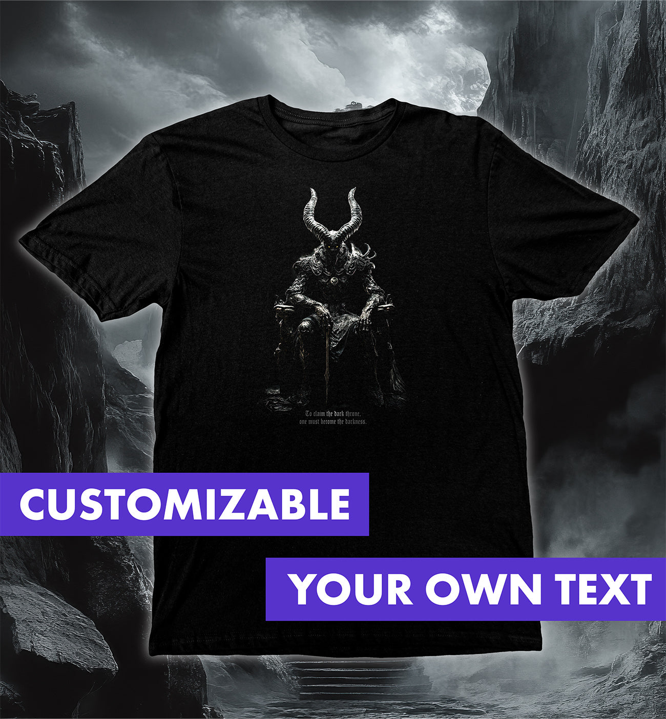 Dark Throne T-Shirt, Lord of the Underworld