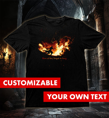 Inferno Clash T-Shirt, Battle of Fire and Fury