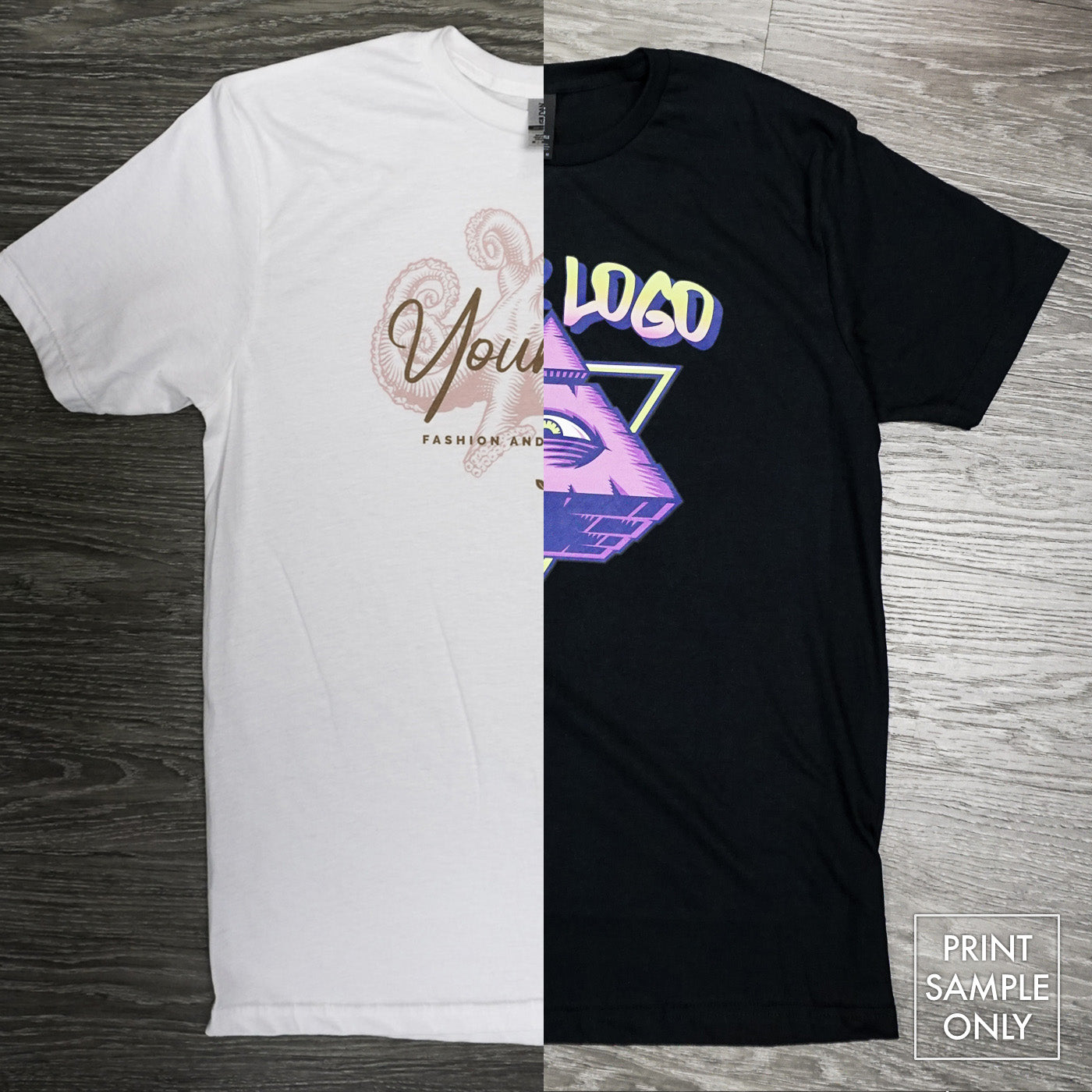 White or Black Softstyle 100 Cotton Tee