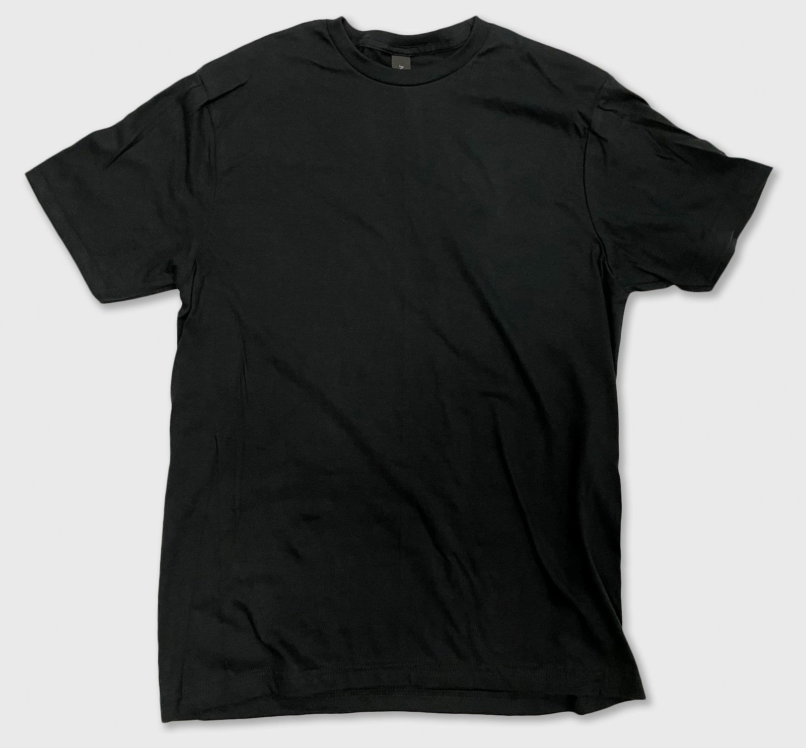 Black shirt with print hotsell